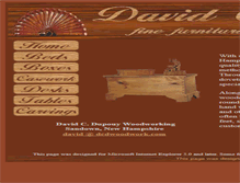 Tablet Screenshot of dcdwoodwork.com